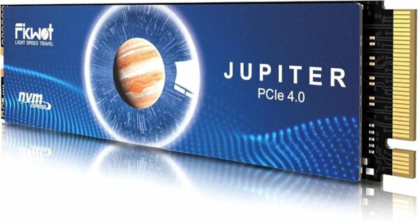 Fikwot NVMe 4To SSD M.2 PCIe 4.0 2280, Disque Dur SSD Internes, Jusqu’à 7300 Mo/s,